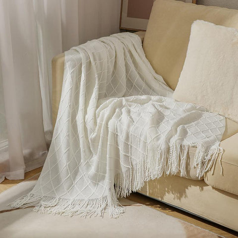 Nordic Knitted Throw Thread Blankets-HA00446-Veeddydropshipping