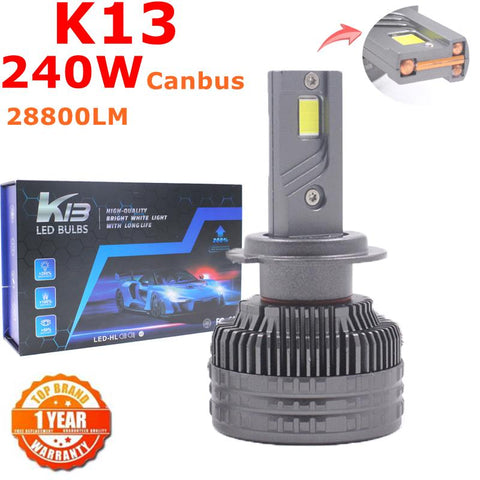 F5D 130W 13000LM H7 H4 9005 9007 H11 h13 LED Headlights Bulb-AM00011-Veeddydropshipping