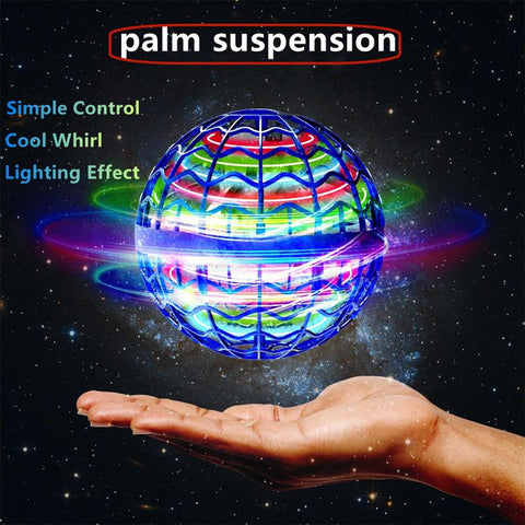 Original Fly Ball Spinner Magic Belt LED Light Drone Hover Ball Flying Boomerang-TB01387-Veeddydropshipping