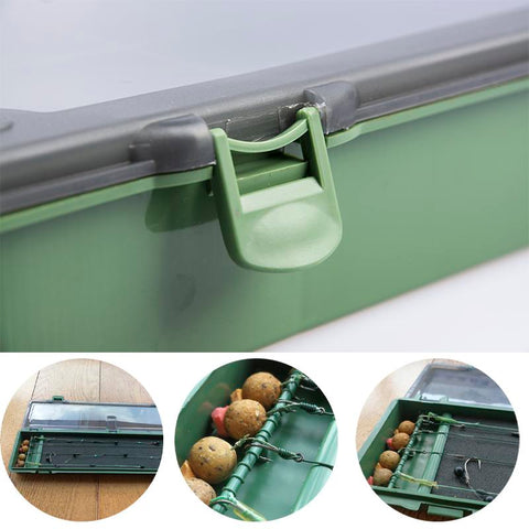 1 Pc Carp Fishing Tackle Box Stiff Hair Rig Board with Pins Carp Fishing Rig Box-OS00505-Veeddydropshipping