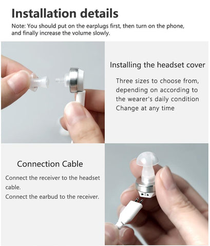 Rechargeable Hearing Aid DHP for Deafness-BH00814-Veeddydropshipping