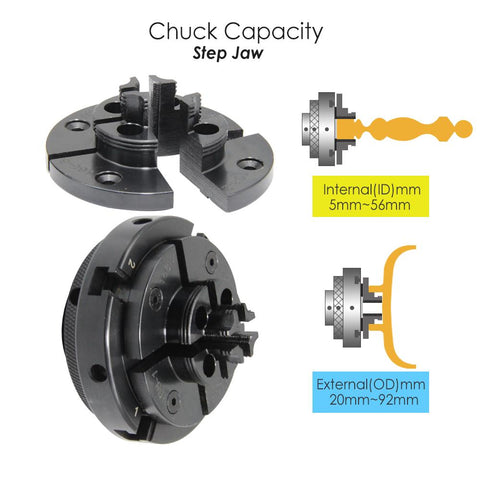 Wood Lathe Chuck Machine Tools Accessories-TI00187-Veeddydropshipping