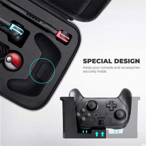 Deluxe Carrying Case For Nintendo Switch Mumba Large Capacity Travel Storage-CE01332-Veeddydropshipping