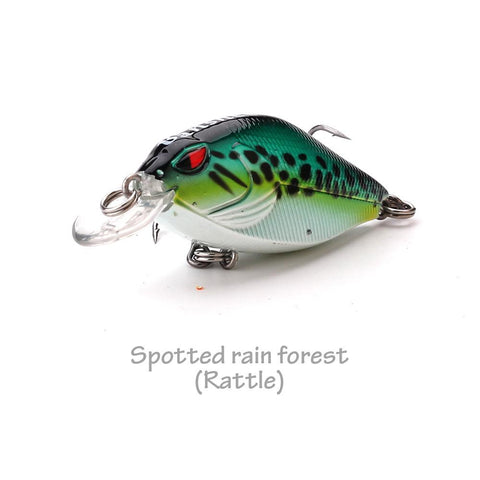 58mm 9g Snoop VIBS VKR58 Shallow Diving Crankbaits Fishing Lure Rattle Sound -OS00370-Veeddydropshipping