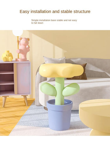 Nordic Home Decor Tulip Table Resin Sofa-HA01580-Veeddydropshipping