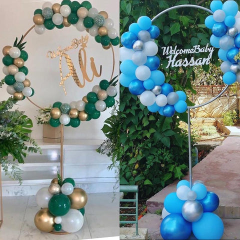 Circle Balloon Arch Stand round Balloons Holder-HA01856-Veeddydropshipping