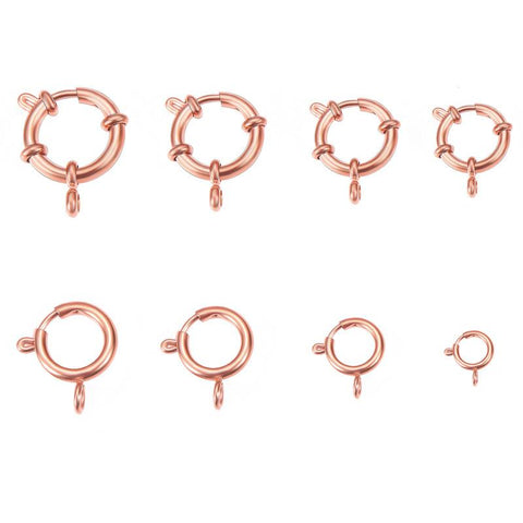 Stainless Steel Round Spring for Bracelet Clavicle Necklace Making DIY-JW01634-Veeddydropshipping