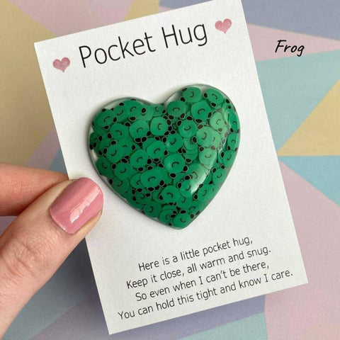 Ornamental Pocket Hug Decoration Polished Surface Encourage-HA00116-Veeddydropshipping