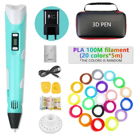 DIY 3D Printing Pen with  Filament-CO01231-Veeddydropshipping