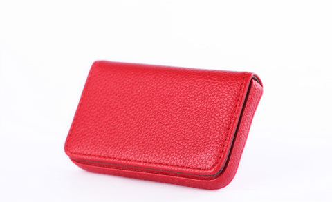 Card Holder PU Leather Large Capacity Business-BS00607-Veeddydropshipping