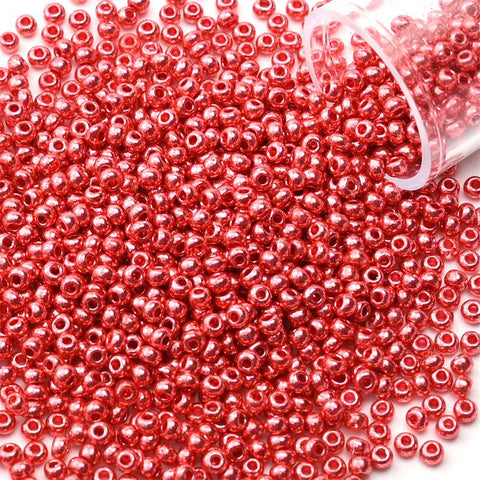 Metallic Seed Beads Japanese Round Glass For DIY Needlework -JW01502-Veeddydropshipping