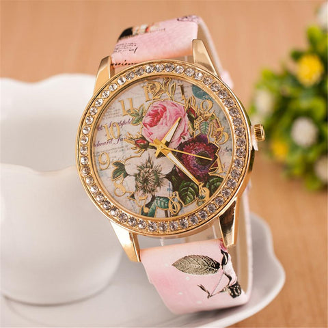 Leather Band Quartz Wrist Watch Fashion Quartz Wrist Watch -JW01087-Veeddydropshipping