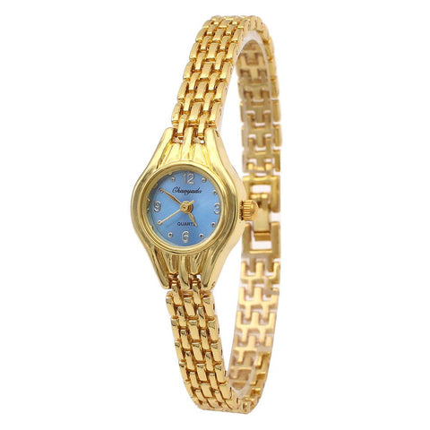 Watch Golden Small Dial Quartz leisure Watch Popular Wristwatch-JW01084-Veeddydropshipping