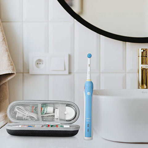 EVA Hard Case for Braun Oral B/Oral B Pro/iO Series 7 8 9/Philips Sonicare -CE01326-Veeddydropshipping