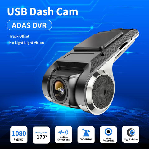 NAVISTART Car Dvr Camera Usb for Multimedia Android Full HD1080P-AM00558-Veeddydropshipping