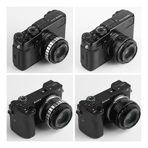 Manual Focus Camera Lens for Sony E Mount a6300 Fuji XA XT3 XE Canon -CE00489-Veeddydropshipping