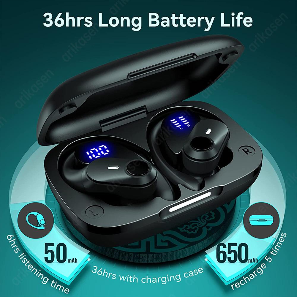 Wireless Bluetooth Headphones with Digital LED Display-Veeddydropshipping