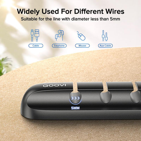 Cable Organizer Management Wire Holder Flexible USB Cable-CE00001-Veeddydropshipping