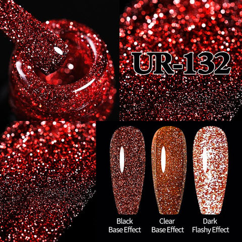 7.5ml Reflective Glitter Gel Nail Polish Winter Color Sparkling -BH01009-Veeddydropshipping