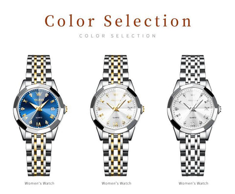 Watch For Women Steel  Waterproof  Quartz Wristwatch -JW01025-Veeddydropshipping