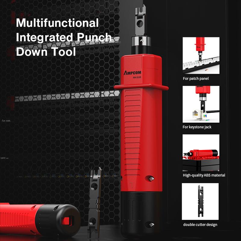 Punch Down Tool with Blade Storage-CO01527-Veeddydropshipping