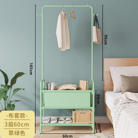 Rack Floor Vertical Hanging Clothes Storage-HA01715-Veeddydropshipping