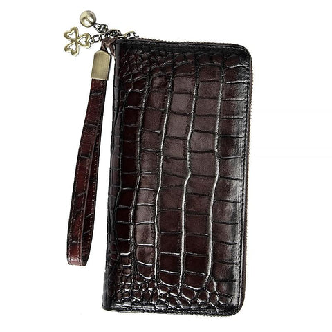 Handbag Retro Handmade Long Wallet 36-Card Handbag-BS00657-Veeddydropshipping
