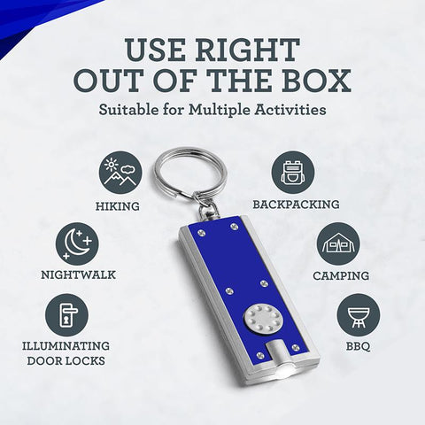 Mini Flashlight Mini LED Keychain Lights Pocket-sized Keychain-TI00751-Veeddydropshipping