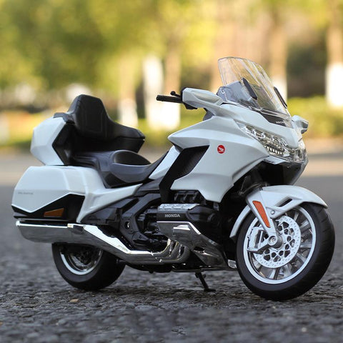 WELLY 1:12 2020 Honda Gold Wing Motorcycle Simulation Alloy Model-TB01432-Veeddydropshipping