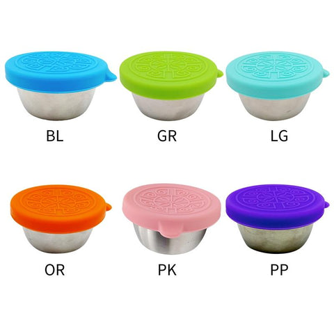 Stainless Steel Condiment Containers With Lids-HA00944-Veeddydropshipping