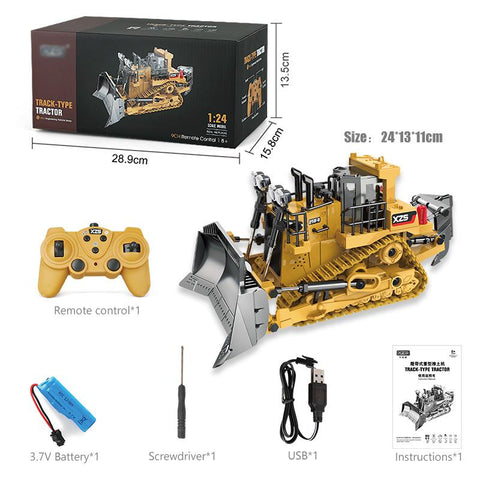 Rc Excavator Children Toys Radio Remote Control Engineering Car-AM00656-Veeddydropshipping