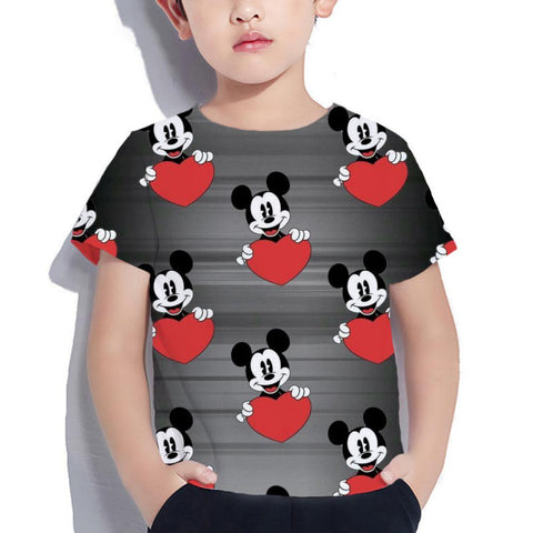 New Summer Minnie Children T-shirt Kawaii Disney T Shirt Mickey-TB01167-Veeddydropshipping