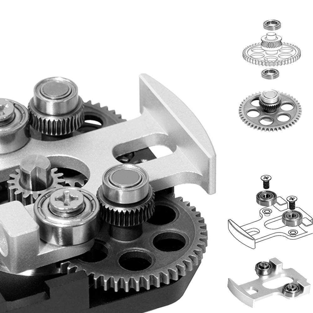 Upgrading the All Metal Extruder End 3 v2 FLSUN Heat Treatment Metal Gear-Veeddydropshipping