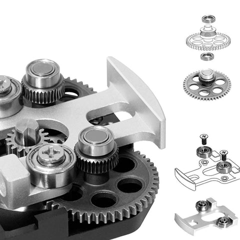 Upgrading the All Metal Extruder End 3 v2 FLSUN Heat Treatment Metal Gear-Veeddydropshipping