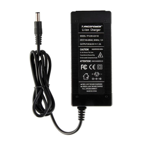 42V 1.5A Lithium Battery Charger Input 100-240V For 10Series 36V Electric scooter-CE00112-Veeddydropshipping