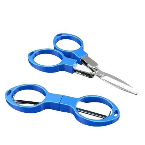 Mini Stainless Steel Folding Scissors Keychain Fishing Scissor Cutter Camping -OS00312-Veeddydropshipping