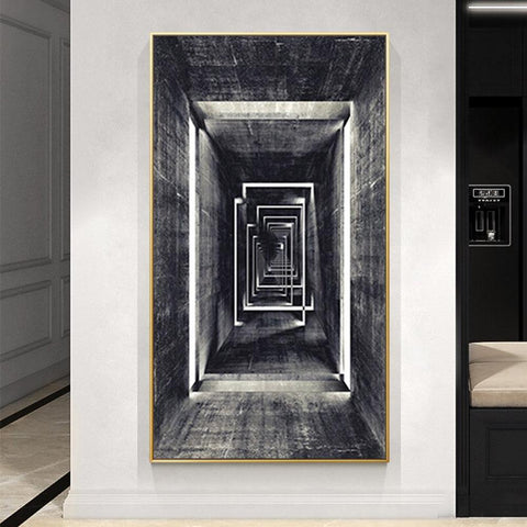 Modern Abstract Geometric Posters Print Wall Art-HA00247-Veeddydropshipping
