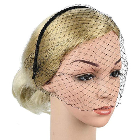 Wedding Accessory Short Blusher Veil-WF01444-Veeddydropshipping