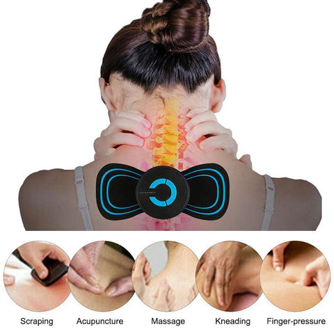 Cervical Vertebra Massager Body Stretcher Patch Pulse Muscle-BH01361-Veeddydropshipping