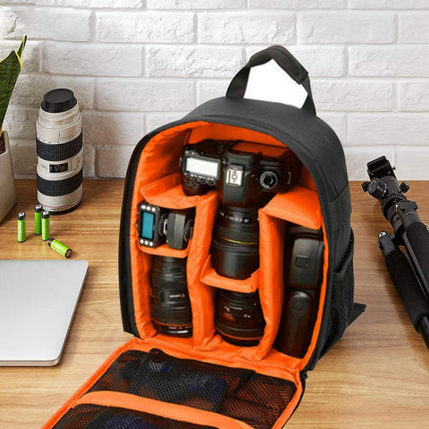 Waterproof Camera Backpack Camera Backpack DSLR SLR Photography Camera Bag -CE00131-Veeddydropshipping