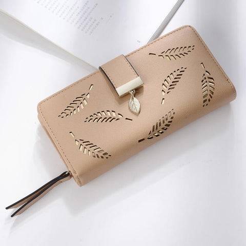 multi-card position creative hollow leaf mobile phone-BS00642-Veeddydropshipping