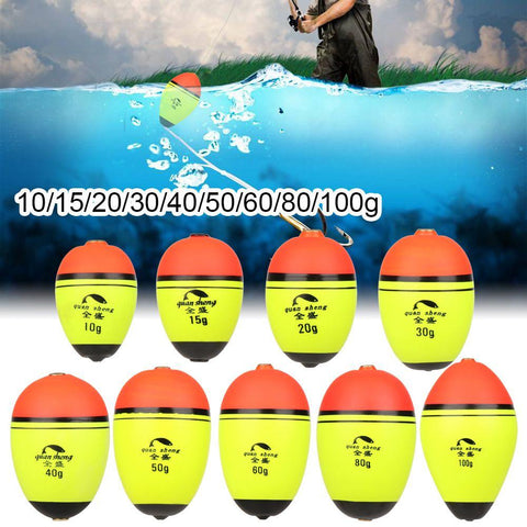 EVA Sea Rock Long/oval Buoyancy Cat Fish Bobber Eva Foam Ball Boia Night Fishing -OS00541-Veeddydropshipping