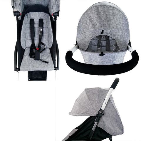 Baby Stroller Sun Shade For Babyzen Yoyo 175 Degrees Cover Seat Back Zipper-TB00413-Veeddydropshipping