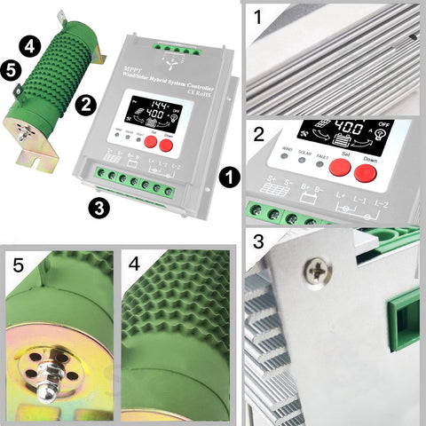 Wind Charge Controller Power System Solar Regulator-TI00656-Veeddydropshipping