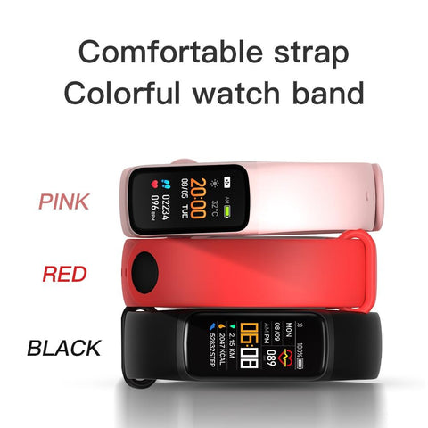 Smart Bracelet Watch Men Women Blood Pressure Fitness Bracelet Heart-CE00664-Veeddydropshipping