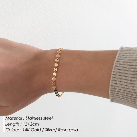 Bracelet  Stainless Steel Gold Plated Women -JW00961-Veeddydropshipping