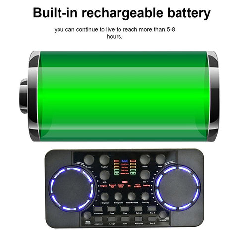 Sound Card Sound Effects Bluetooth-compatible  Audio Interface-CO00089-Veeddydropshipping