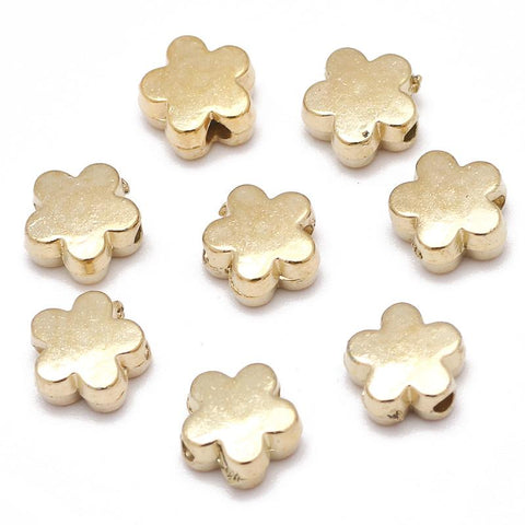 Charm Spacer Beads Flat Round Loose Beads For DIY Jewelry-JW01579-Veeddydropshipping