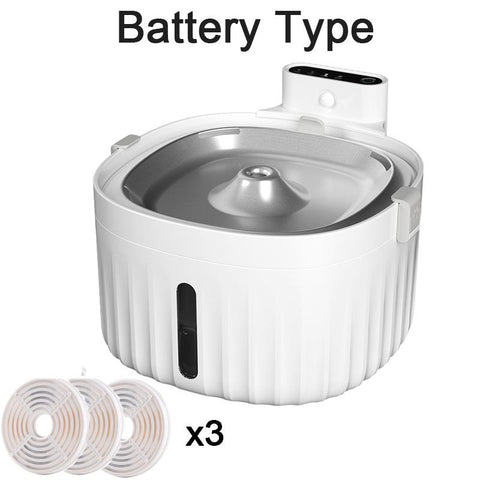 Charging Cat Water Fountain Intelligent Wireless-HA01392-Veeddydropshipping