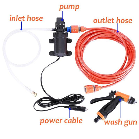 12V Car Washer Pump High Pressure Car Electric Washer Wash Pump-AM00340-Veeddydropshipping